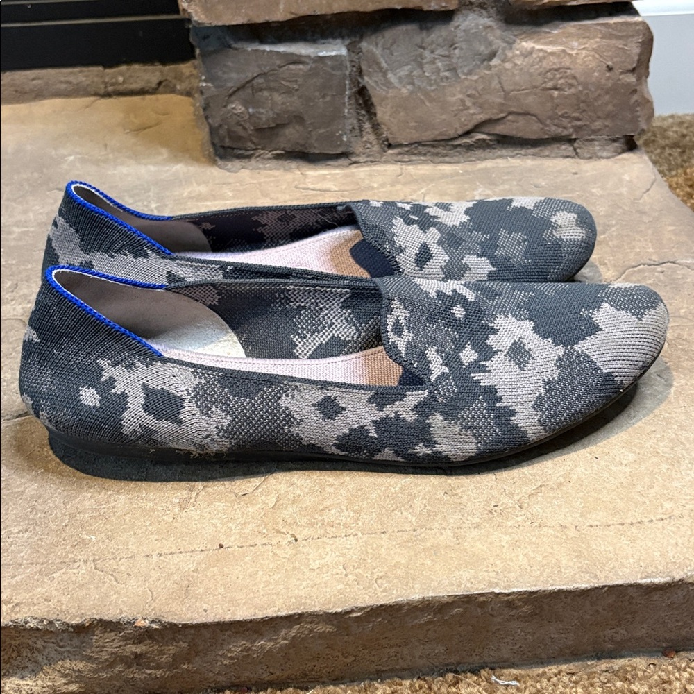 Rothy’s Gray Botanicamo Loafers Women’s Size 11